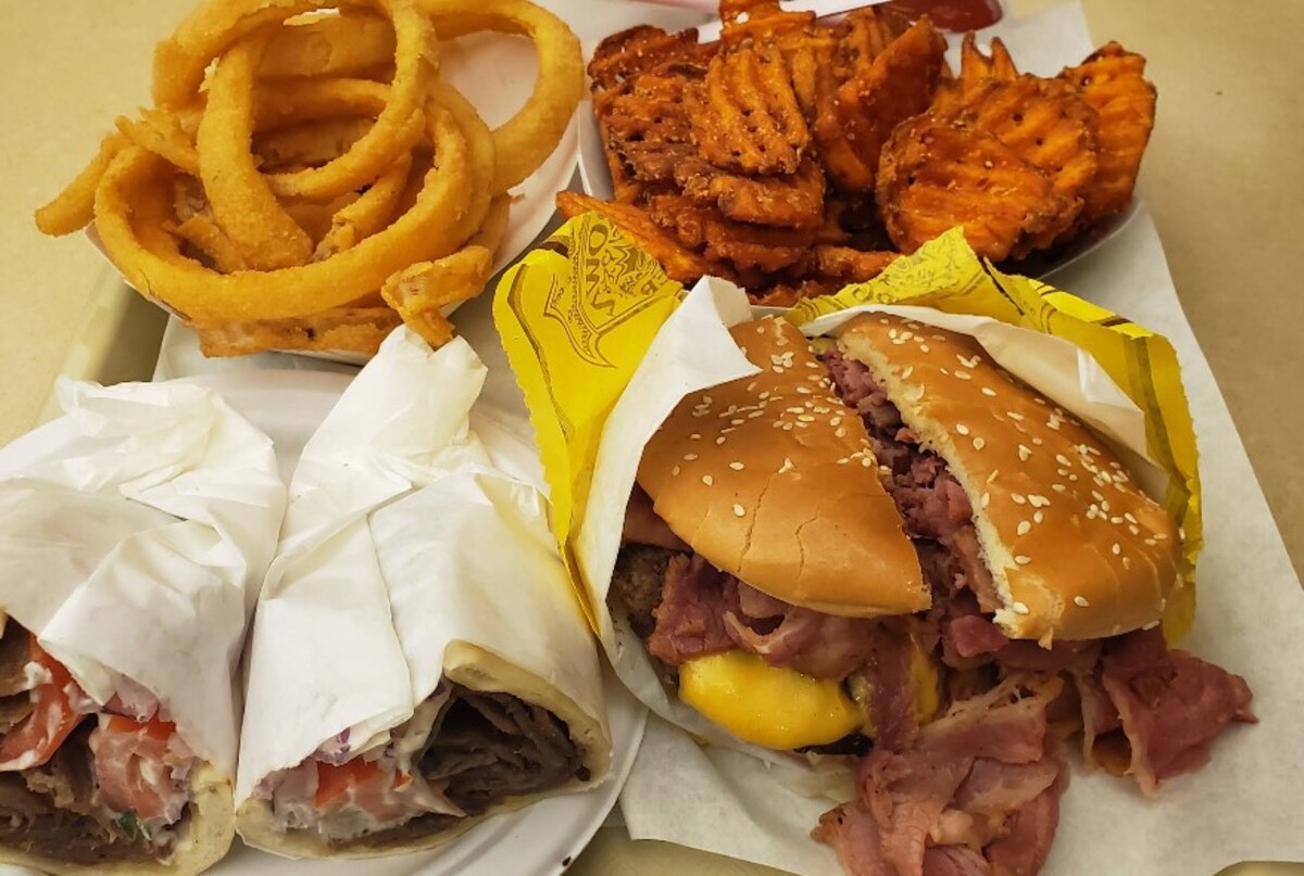 Food at Crown Burgers located in Salt Lake City, UT