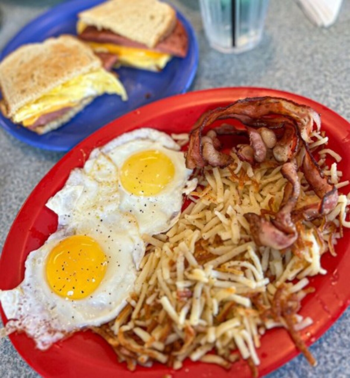 Food at Carolina's Diner located in Greensboro, NC