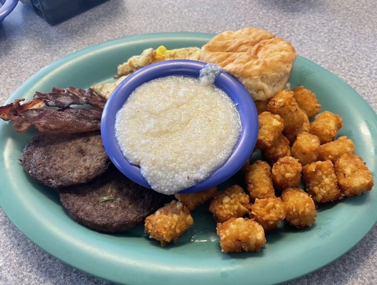 Food at Carolina's Diner located in Greensboro, NC