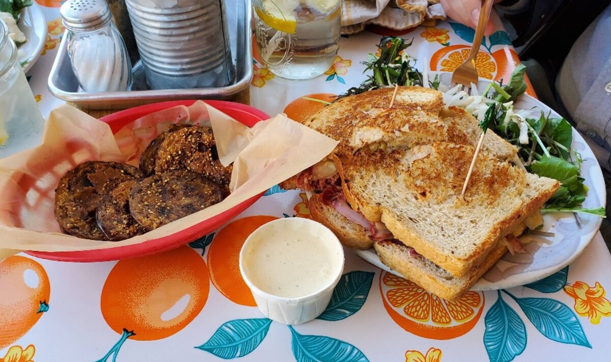 Food at The Root Cafe located in Little Rock, AR