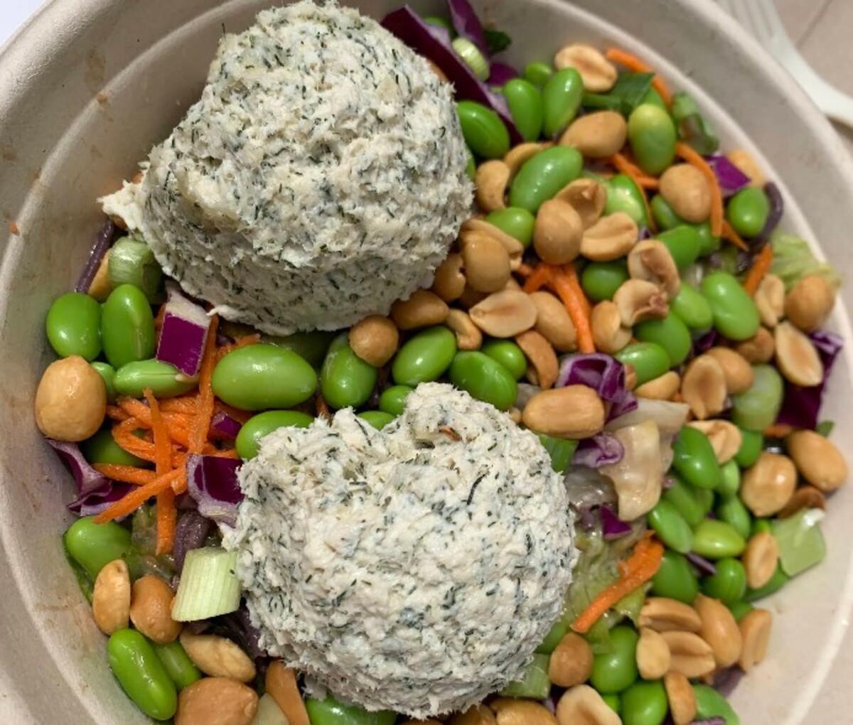 Food at Jan's Health Bar located in Huntington Beach, CA.