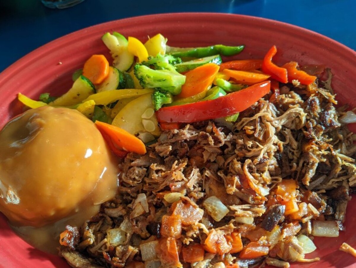 Food at Pantry Restaurant located in Santa Fe NM. 