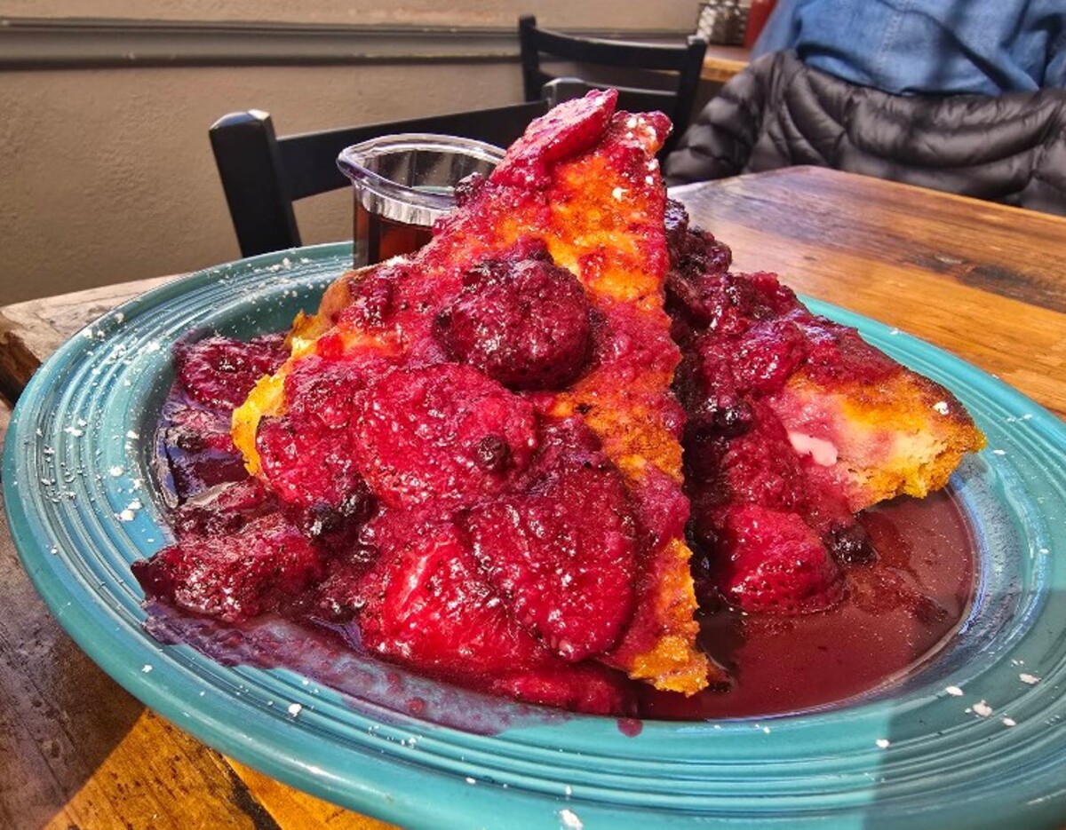 Food at Pantry Restaurant located in Santa Fe NM. 