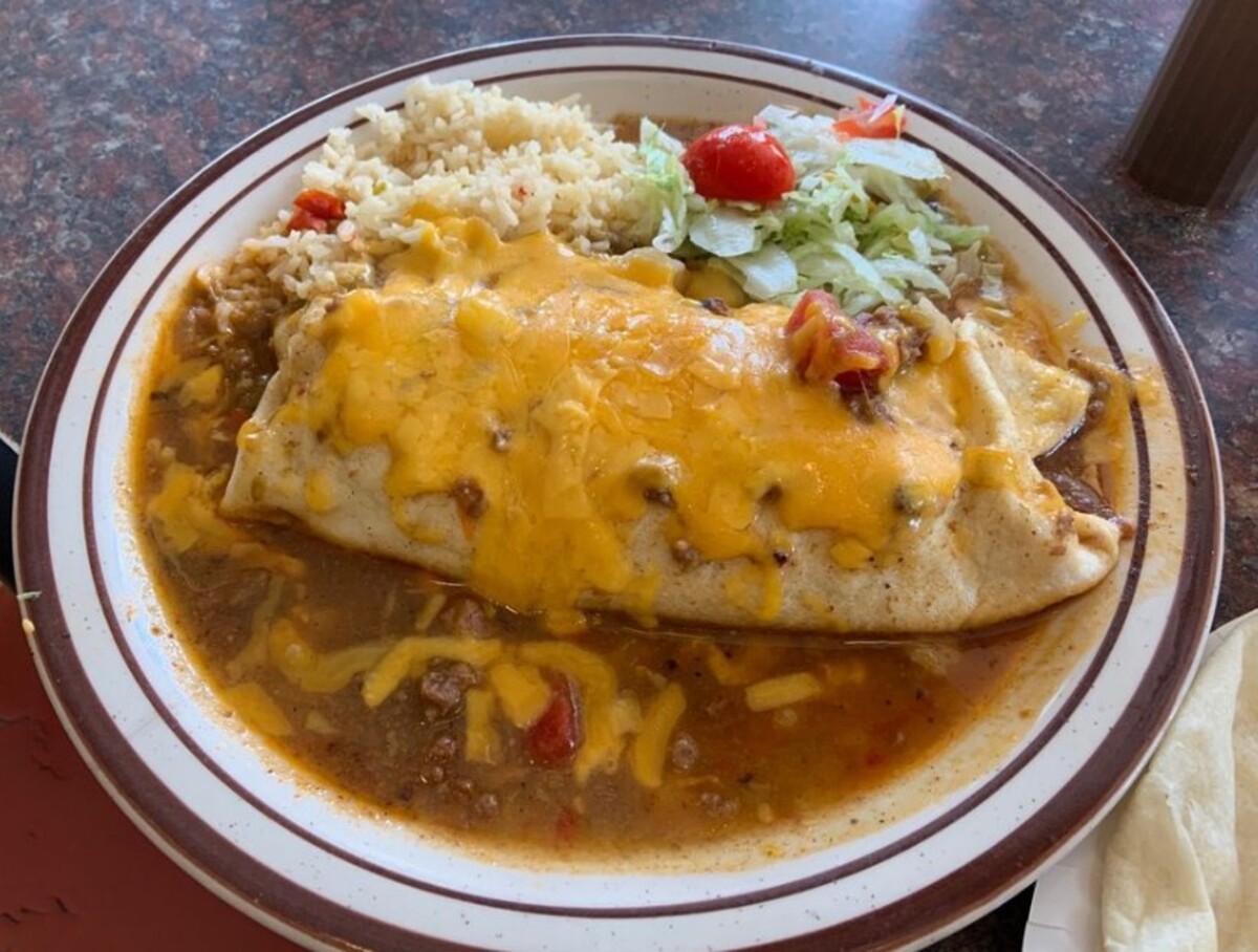 Food at Frontier located in Albuquerque NM.