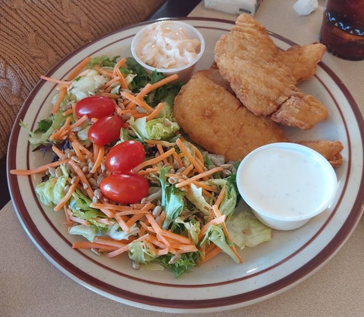 Food at Frontier located in Albuquerque NM.