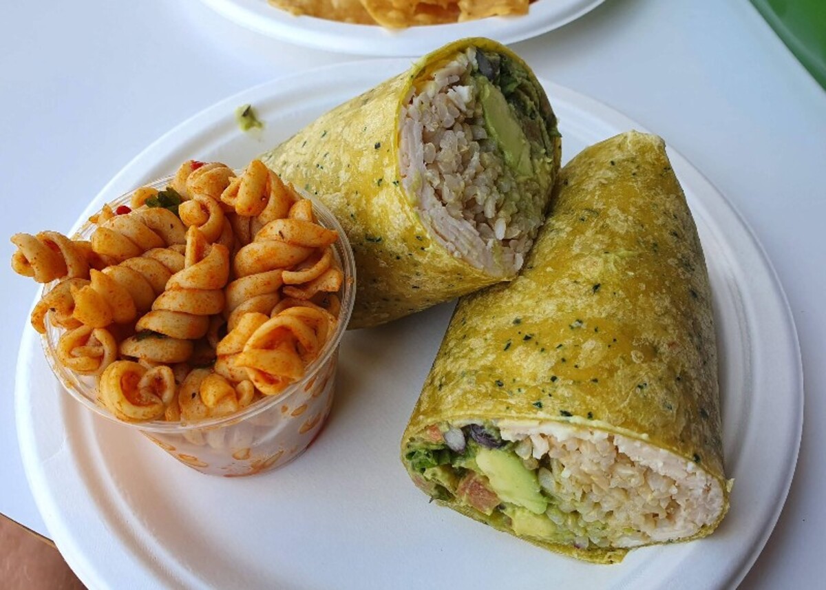 Food at Jan's Health Bar located in Huntington Beach, CA.