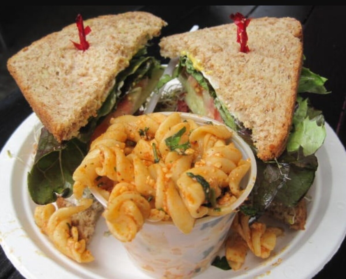 Food at Jan's Health Bar located in Huntington Beach, CA.