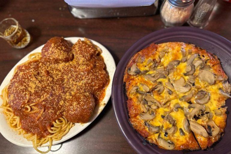 Food at Casale's Halfway Club located in Reno, NV.