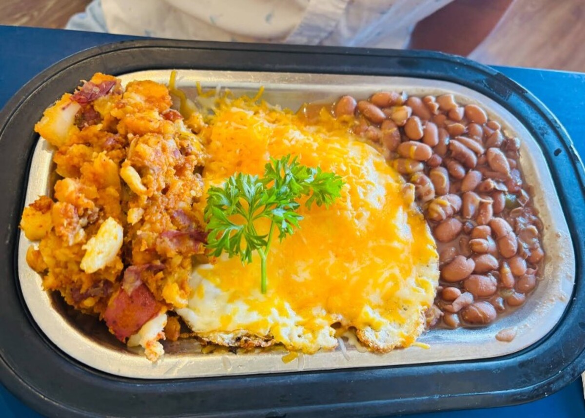 Food at Pantry Restaurant located in Santa Fe NM. 