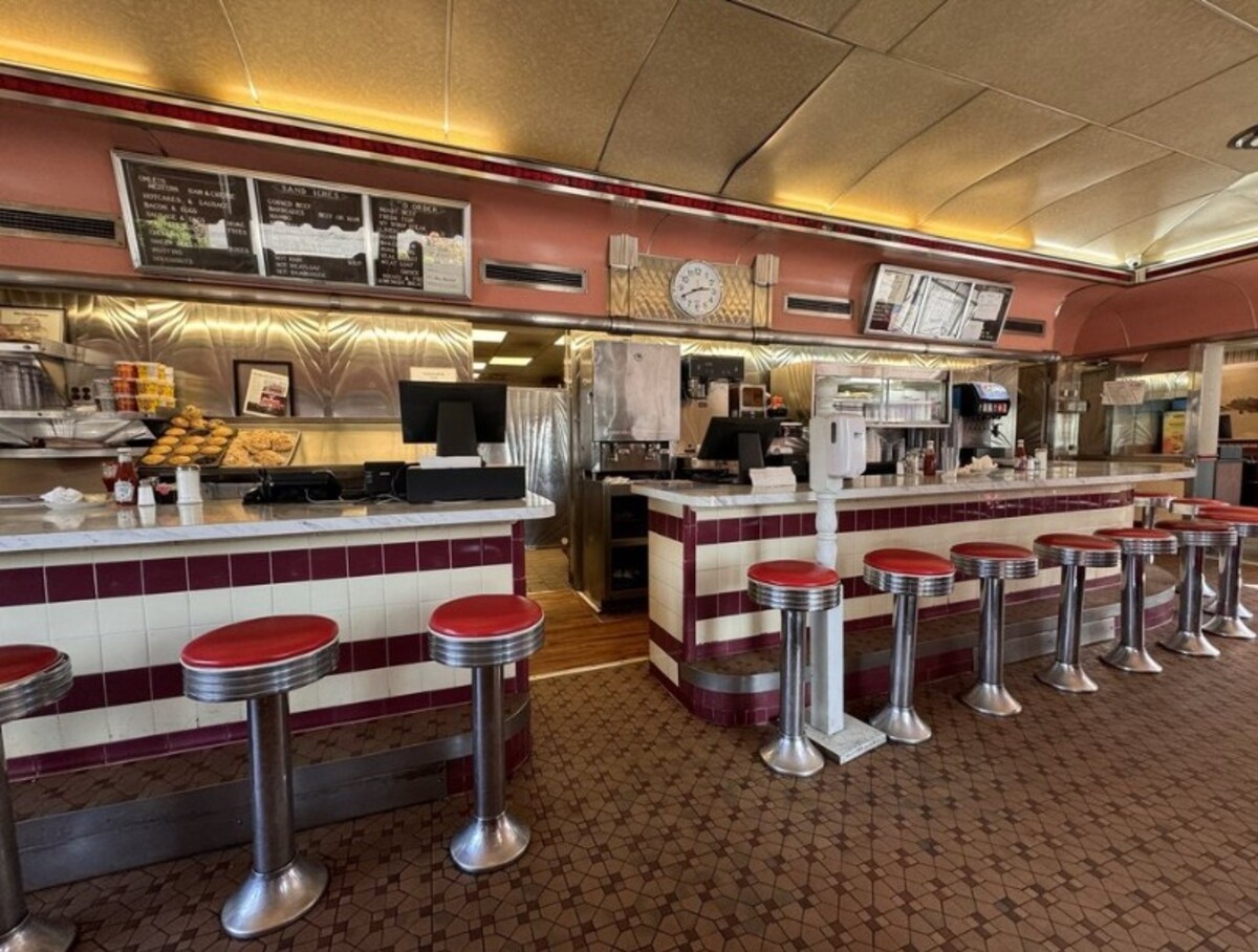 Food at Glider Diner located in Scranton PA. 