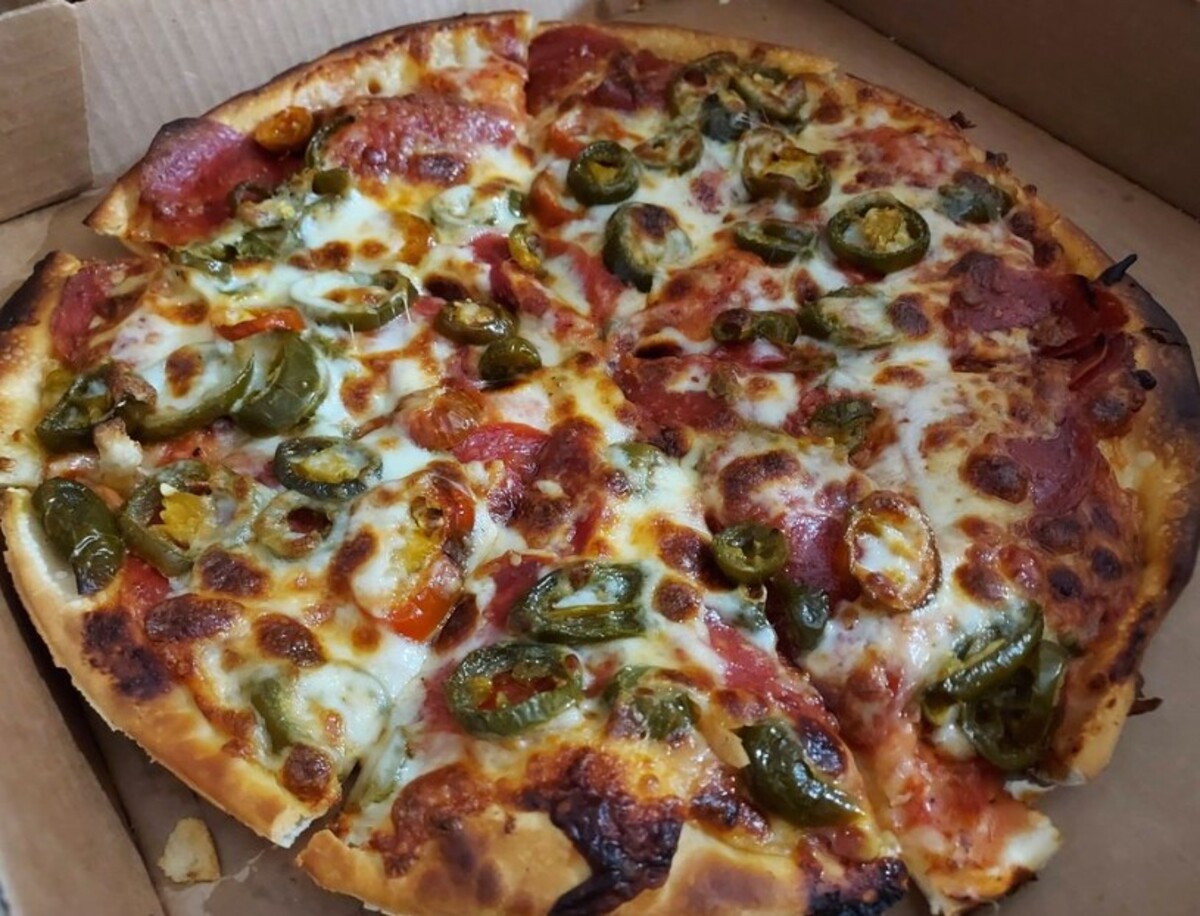 Food at Old Shawnee Pizza located in Shawnee, KS. 