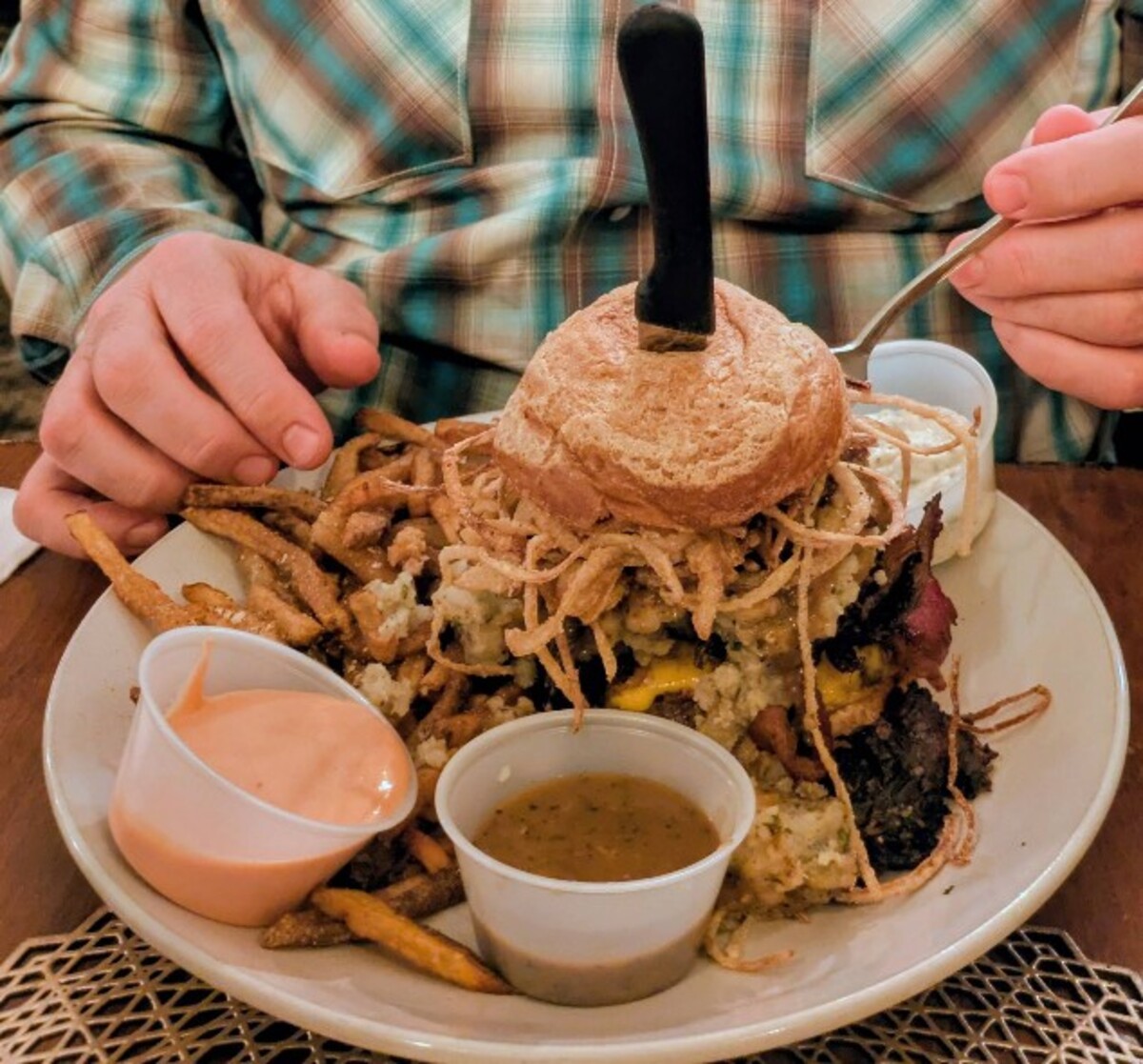 Food at Izzy's Comfort Kitchen located in Coeur d’Alene ID. 