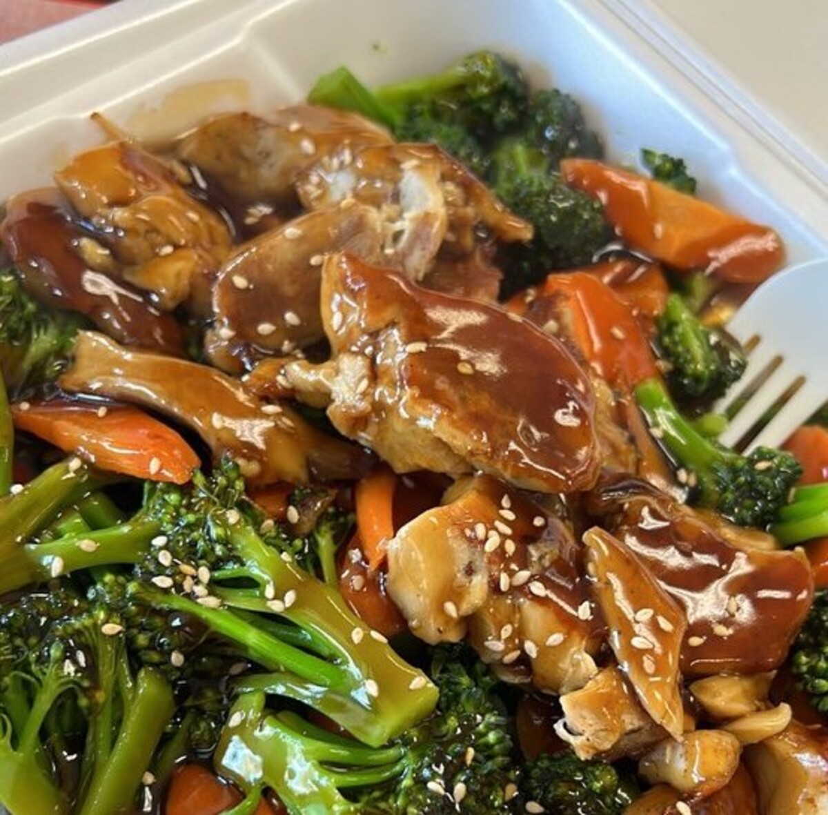 Food at Mission Burgers located in Riverside CA.