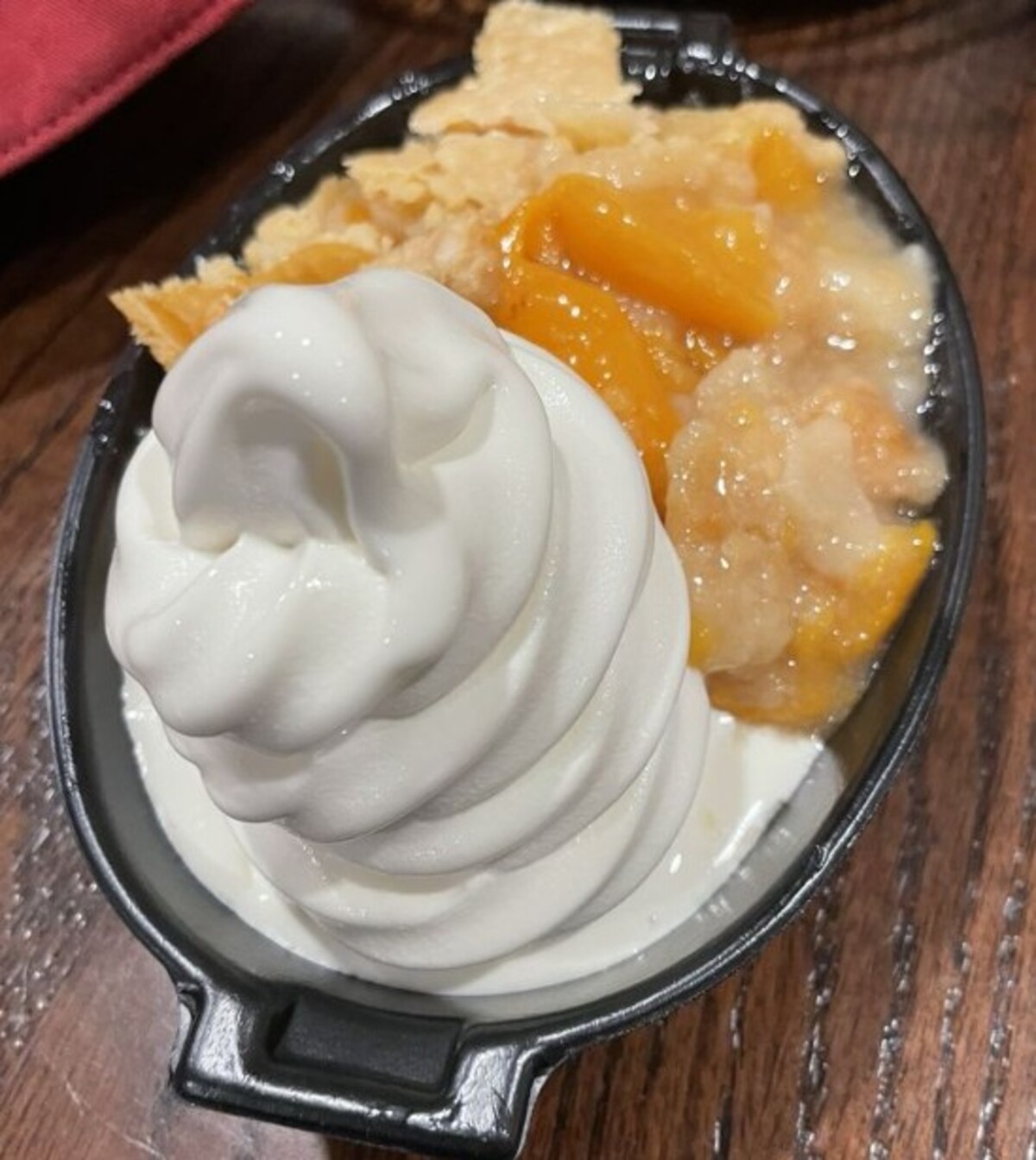 Food at Stamey’s Barbecue located in Greensboro NC. 