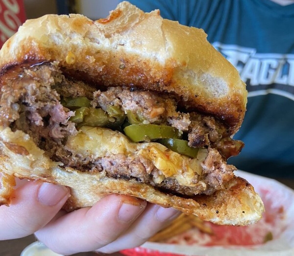 Food at Viking Burger located in Newport News, VA. 