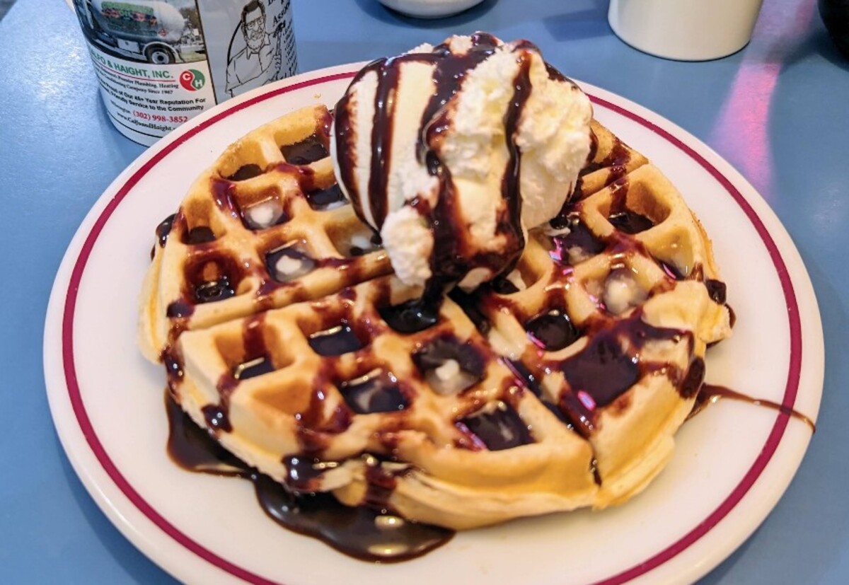 Food at Angelo's Luncheonette located in Wilmington DE. 