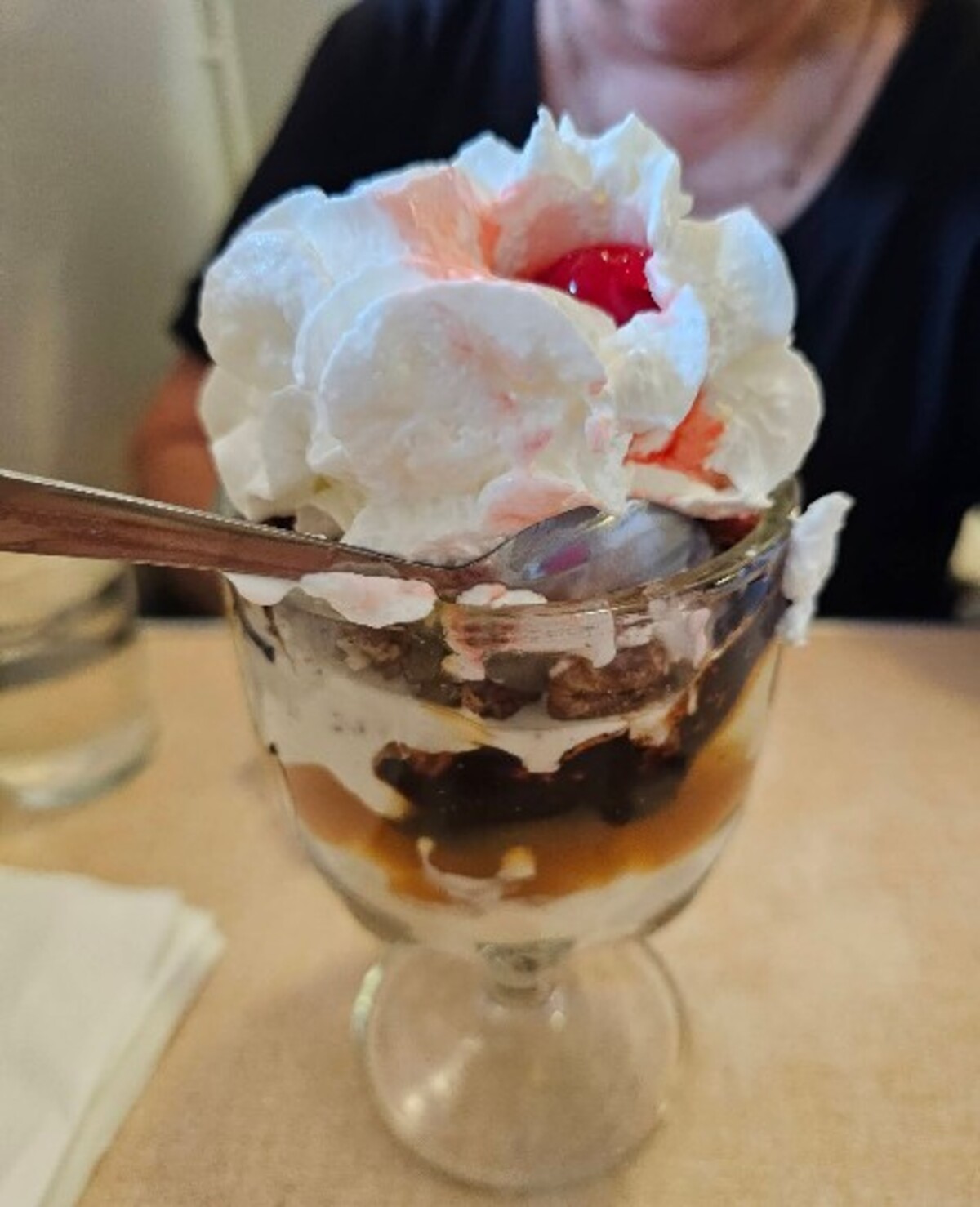 Food at Crown Candy Kitchen located in St. Louis MO. 