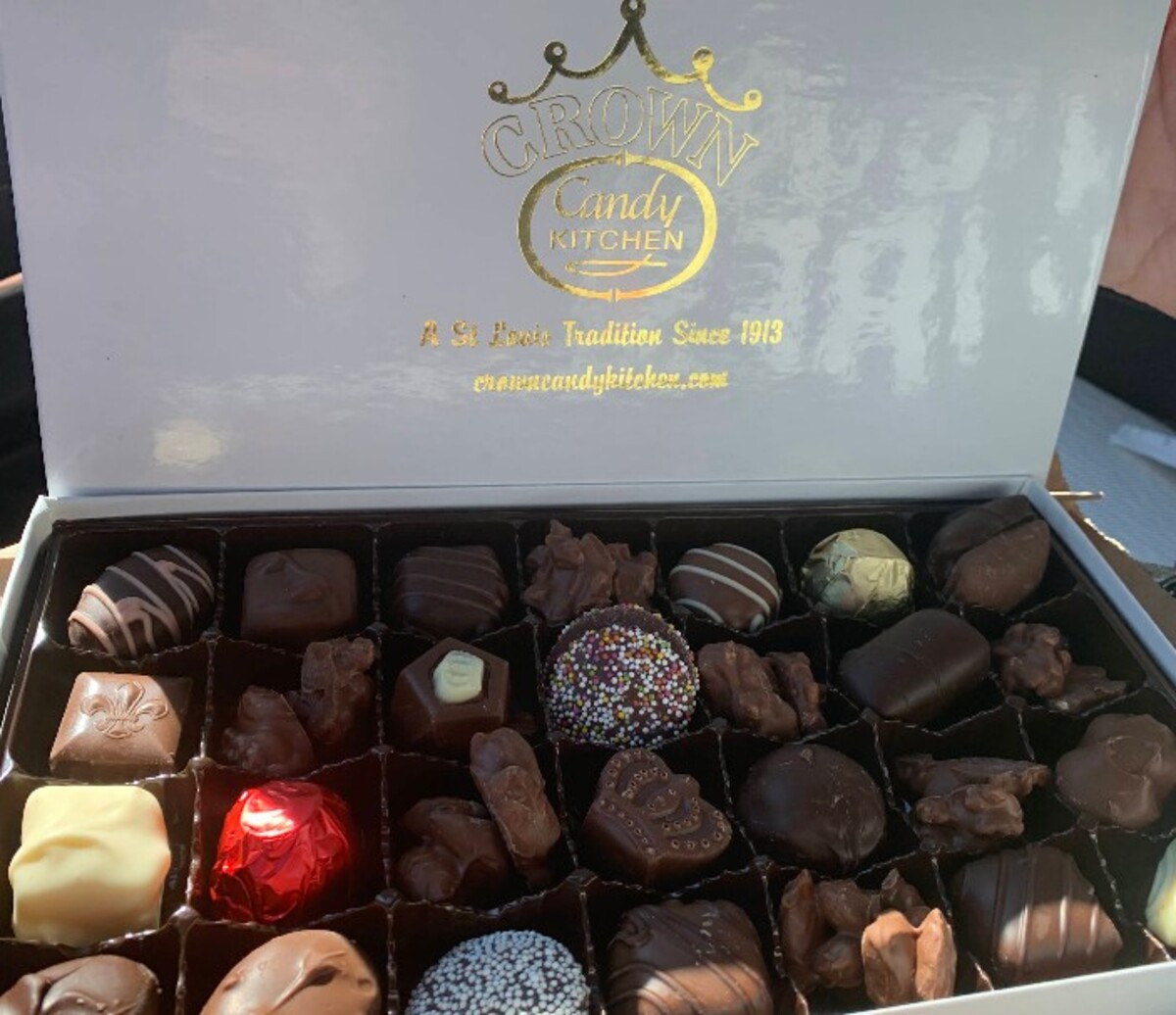 Food at Crown Candy Kitchen located in St. Louis MO. 