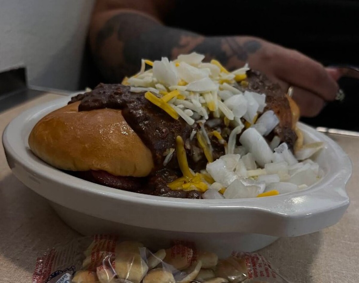 Food at Crown Candy Kitchen located in St. Louis MO. 