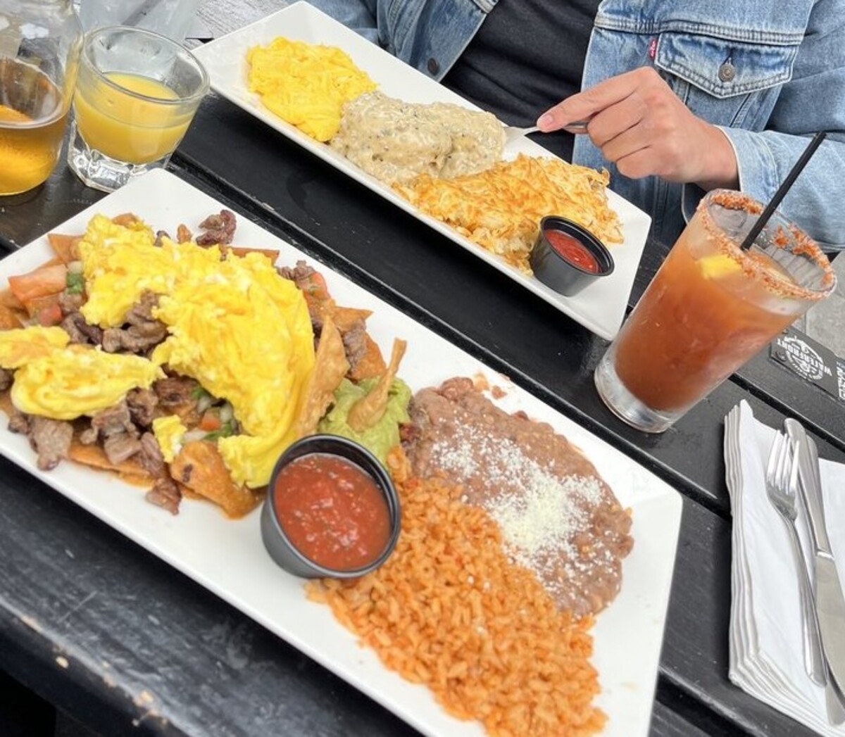 Food at The Waterfront Bar & Grill located in San Diego CA.