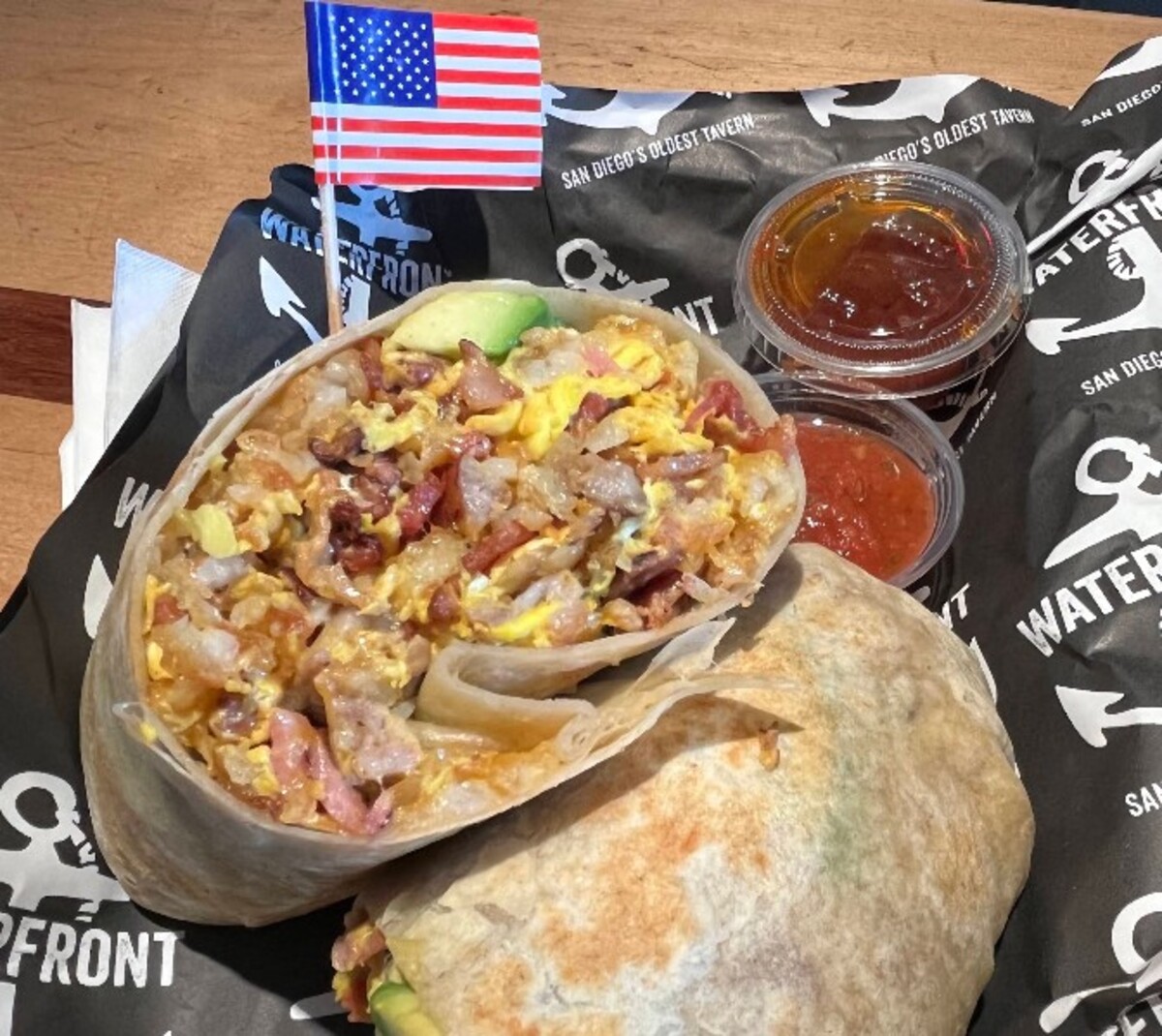 Food at The Waterfront Bar & Grill located in San Diego CA.