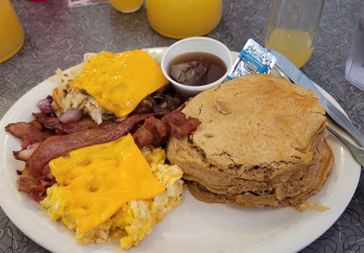 Food at Arcade Restaurant located in Memphis TN.