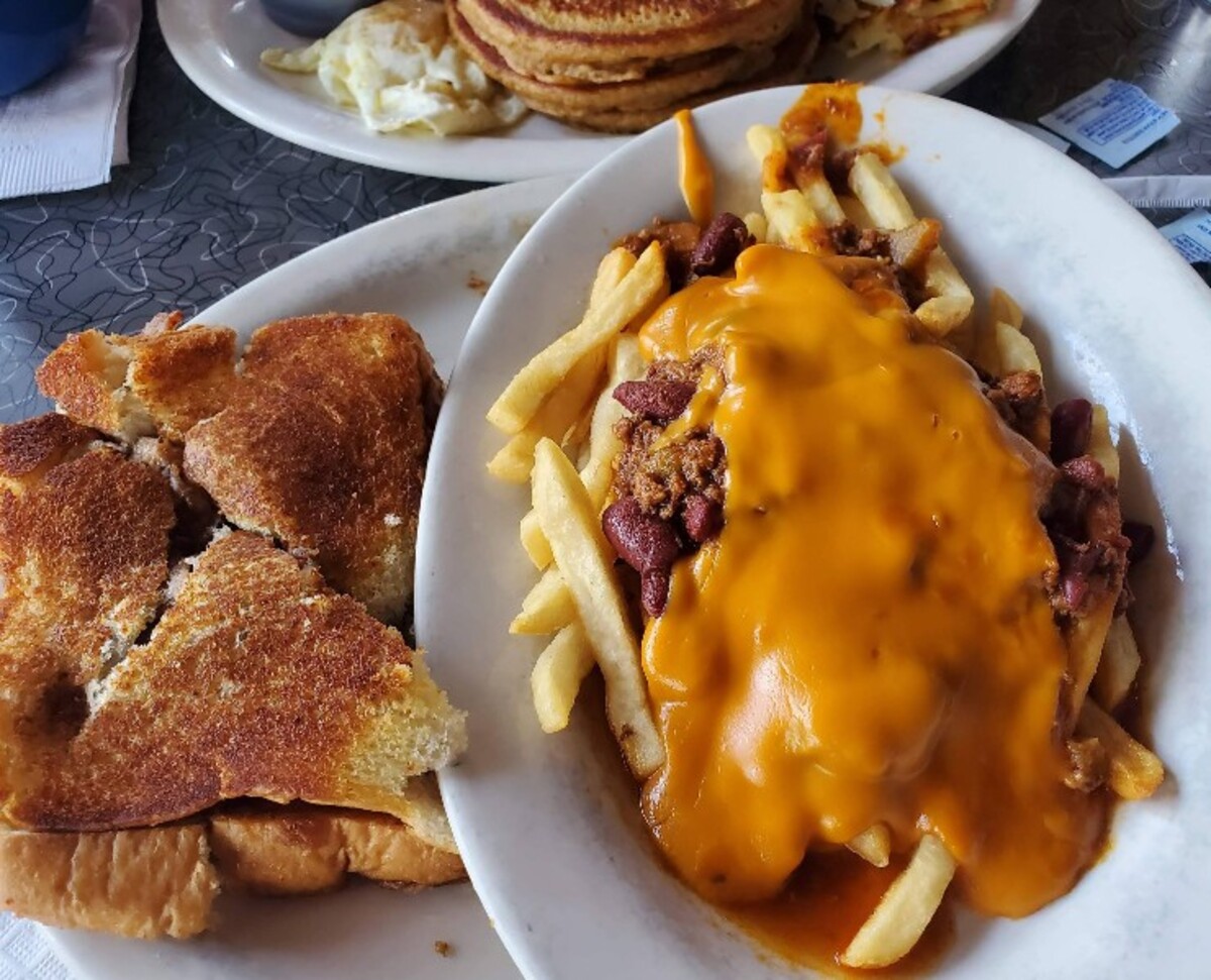 Food at Arcade Restaurant located in Memphis TN.