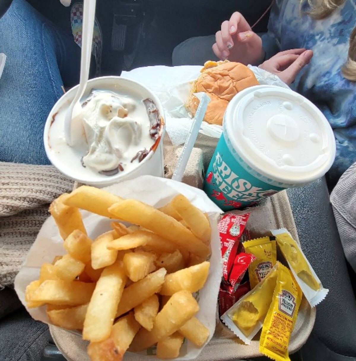 Food at Frisko Freeze located in Tacoma WA. 