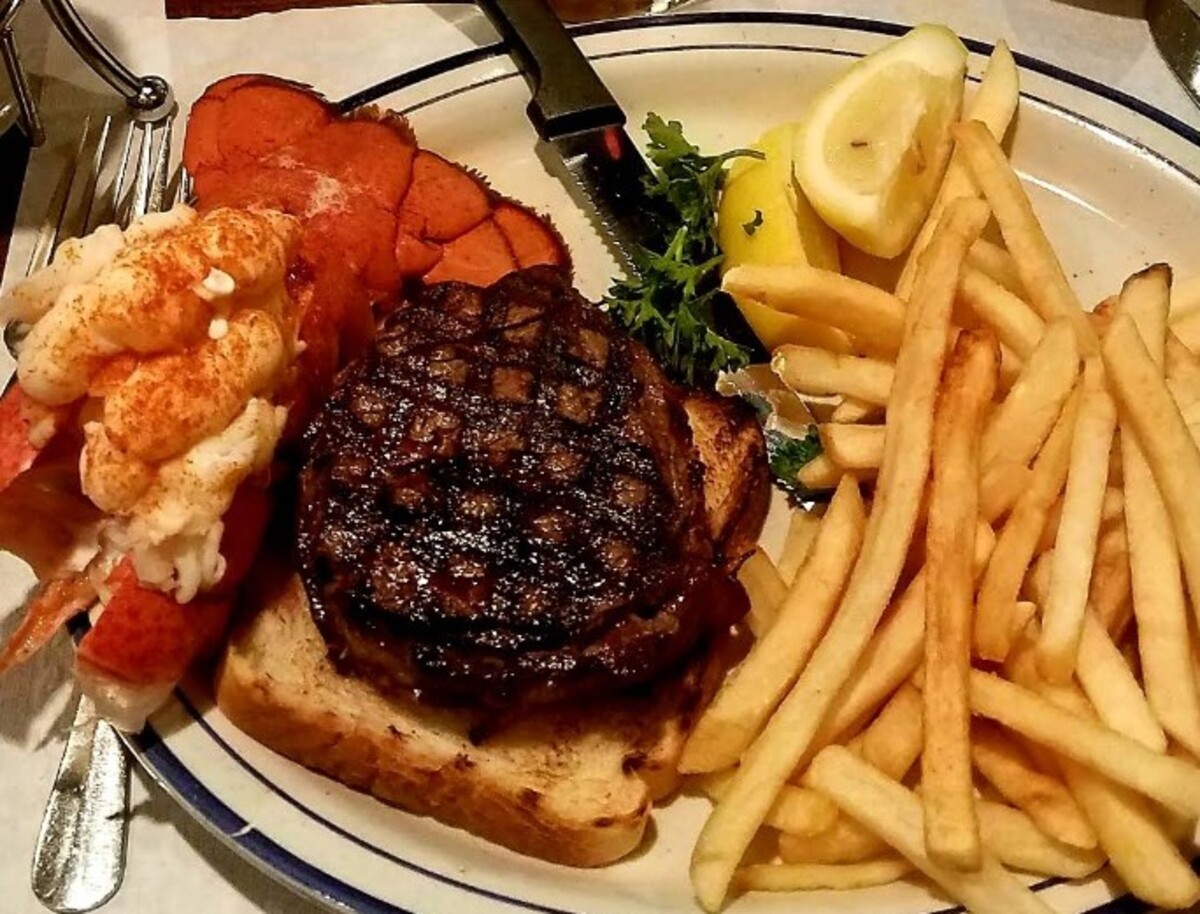 Food at Jesse's Embers located in Des Moines, IA. 