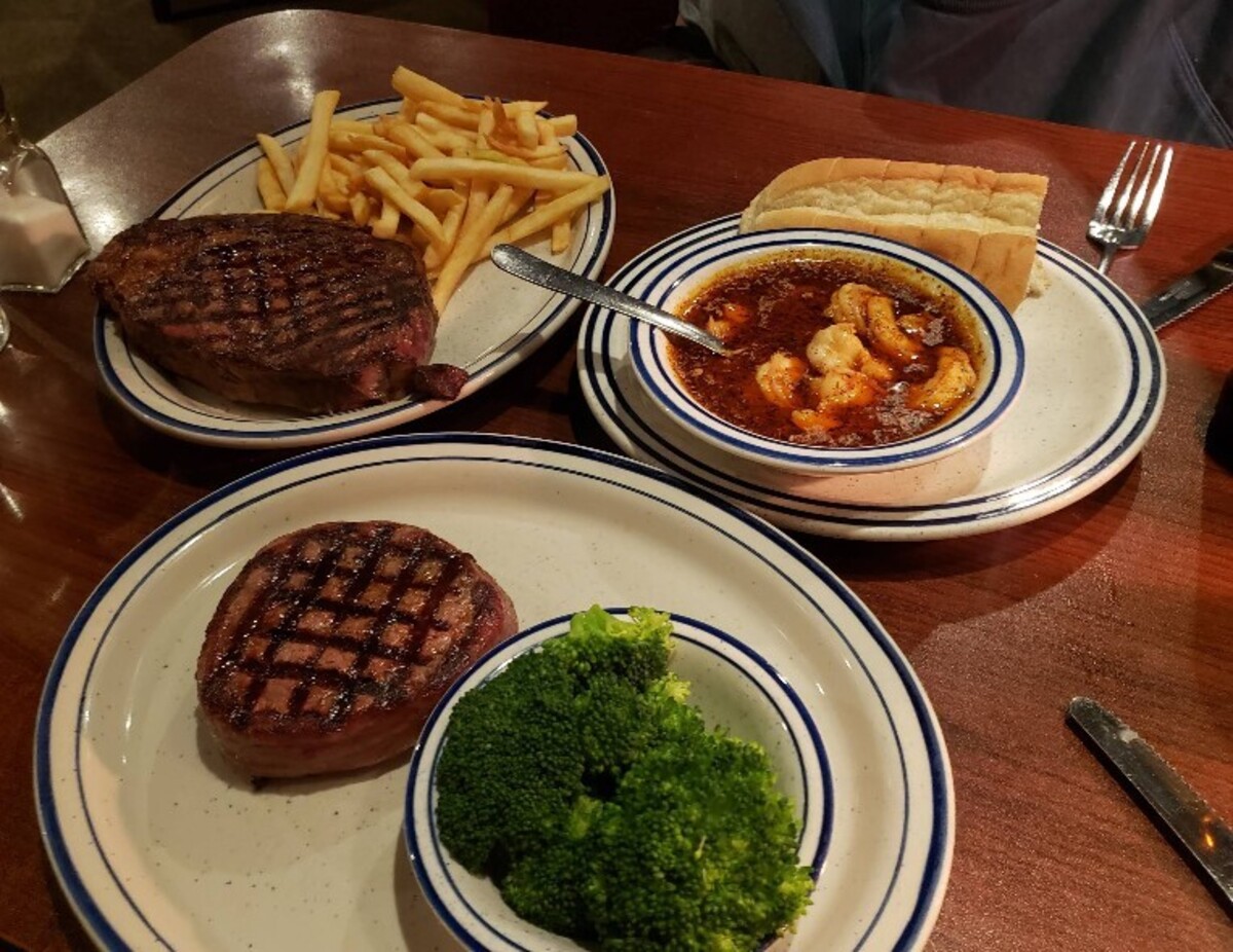 Food at Jesse's Embers located in Des Moines, IA. 