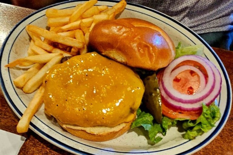 Food at Jesse's Embers located in Des Moines, IA.