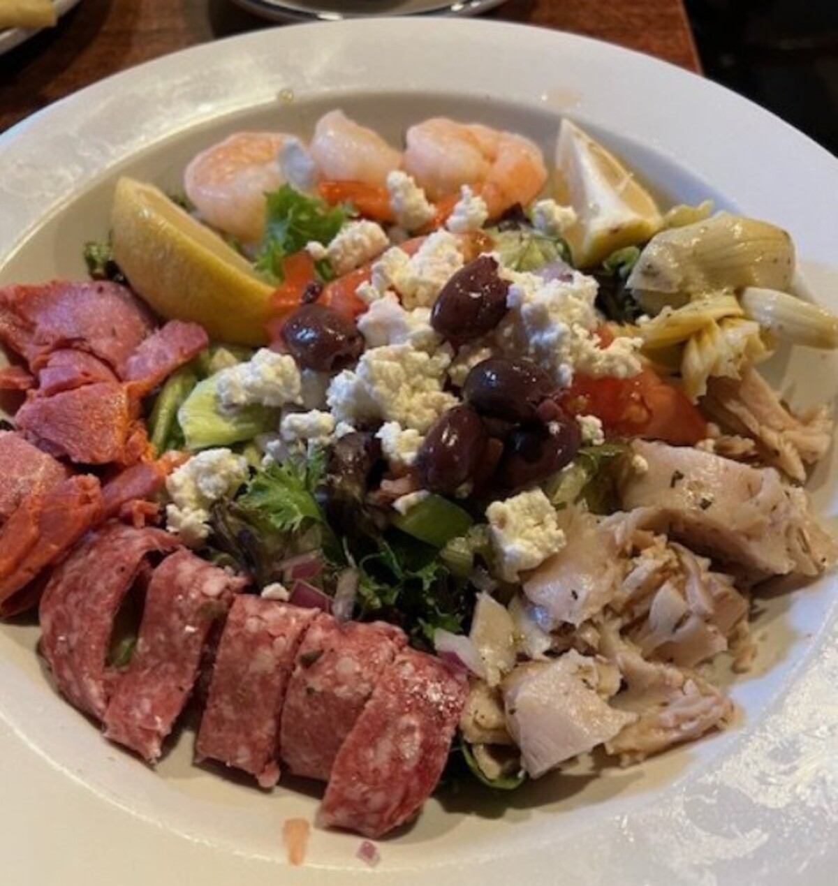 Food at Jesse's Embers located in Des Moines, IA. 