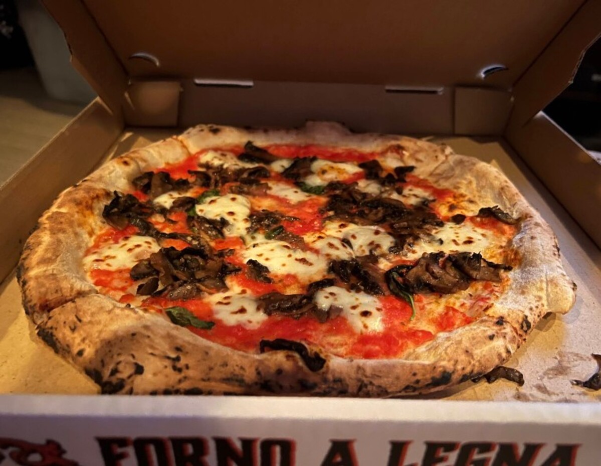 Food at Cornuto Pizzeria located in Seattle, WA.