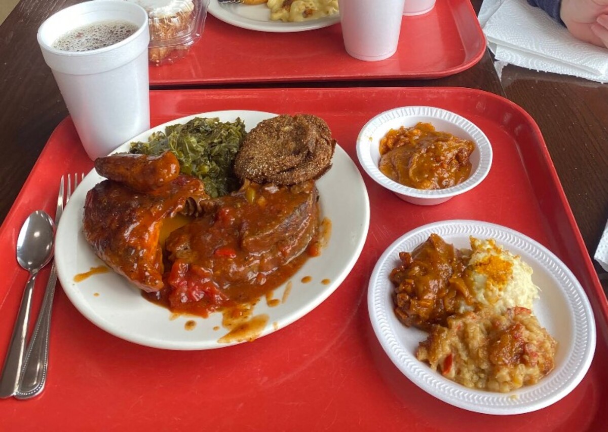 Food at Arnold's Country Kitchen located in Nashville, TN. 
