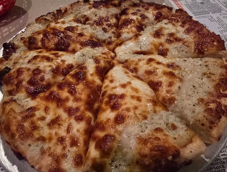 Food at Luigi's Restaurant located in Akron, OH.