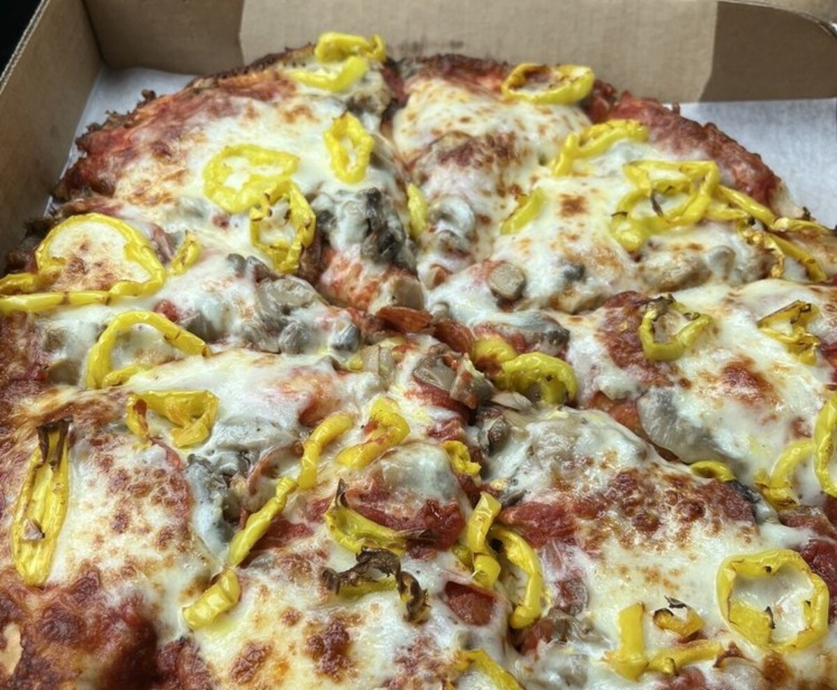 Food at Luigi's Restaurant located in Akron, OH.