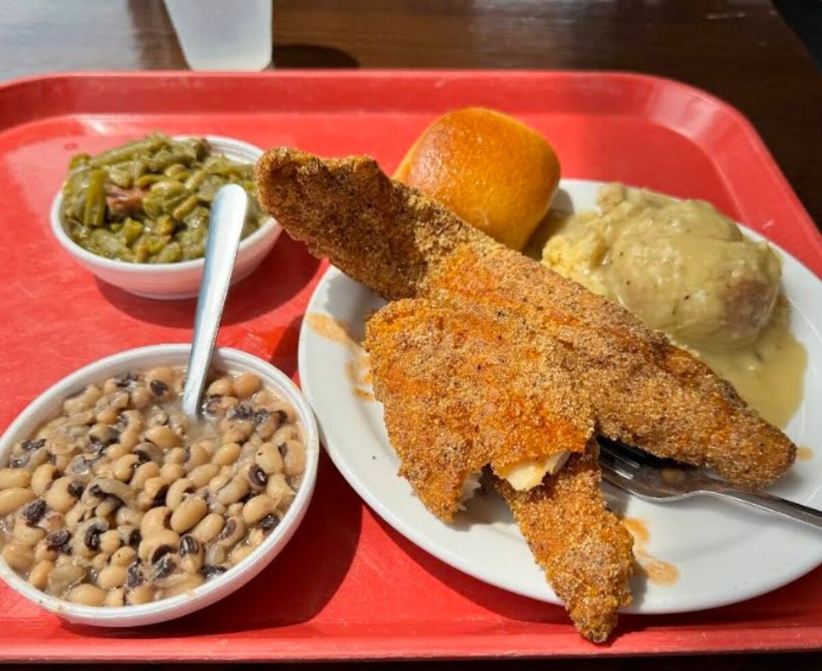 Food at Arnold's Country Kitchen located in Nashville, TN. 