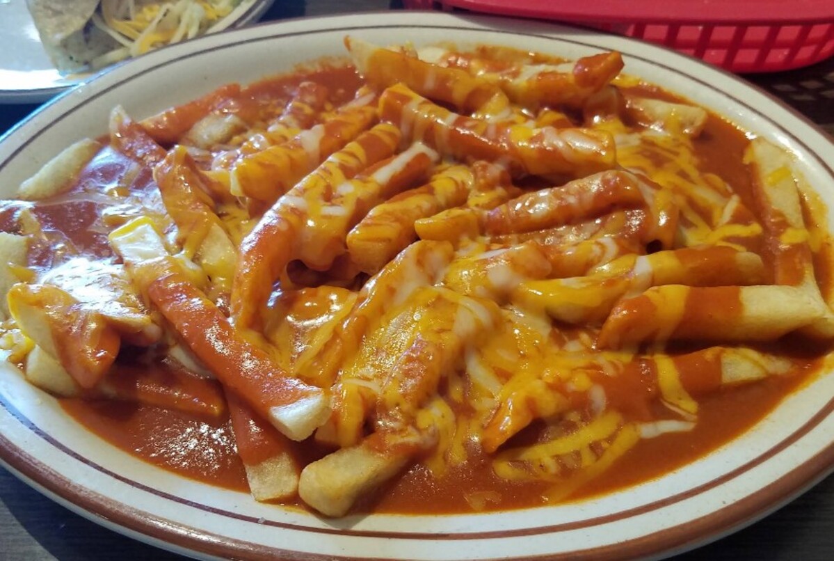 Food at Nellie's Cafe located in Las Cruces NM. 