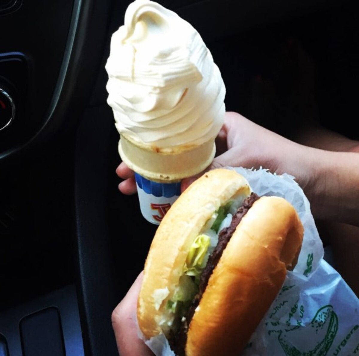 Food at Frisko Freeze located in Tacoma WA.