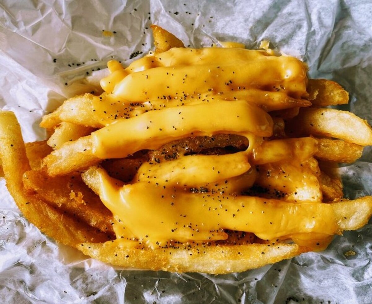 Food at Keller's Drive-In located in Dallas, TX.