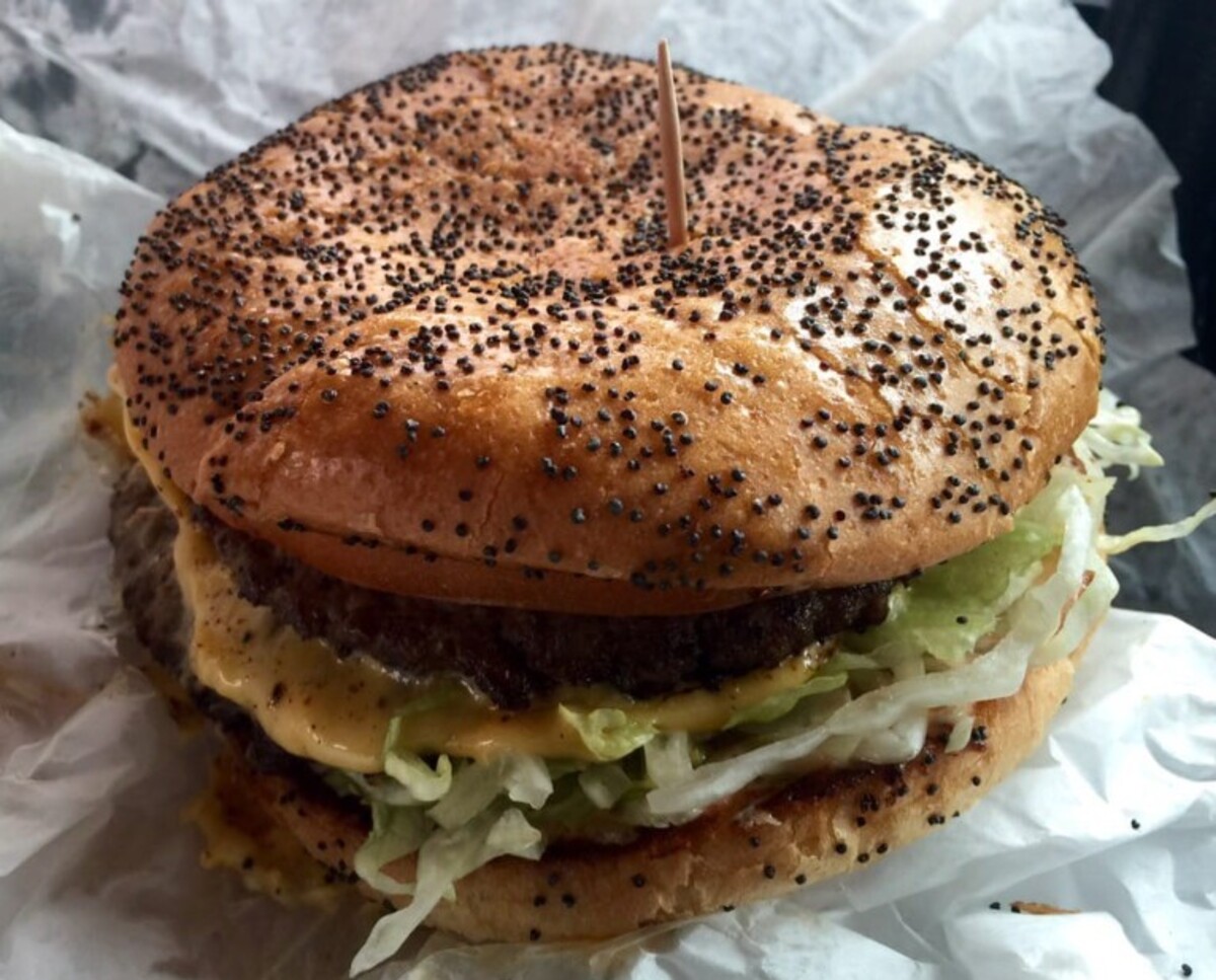 Food at Keller's Drive-In located in Dallas, TX.