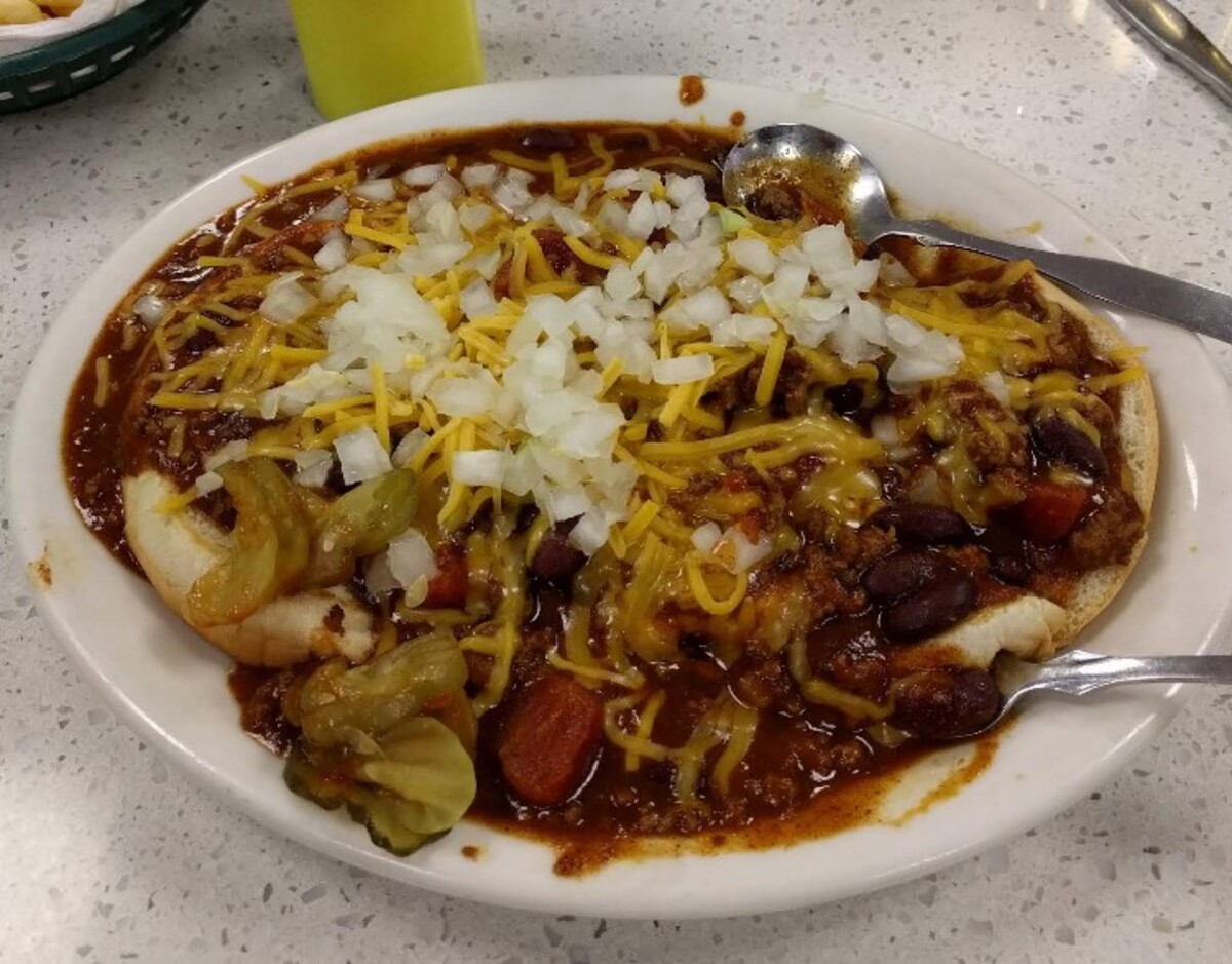 Food at Lucky Wishbone located in Anchorage, AK. 