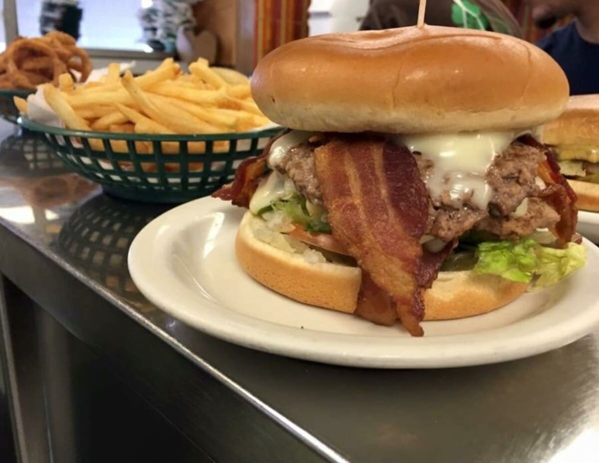 Food at Lucky Wishbone located in Anchorage, AK. 