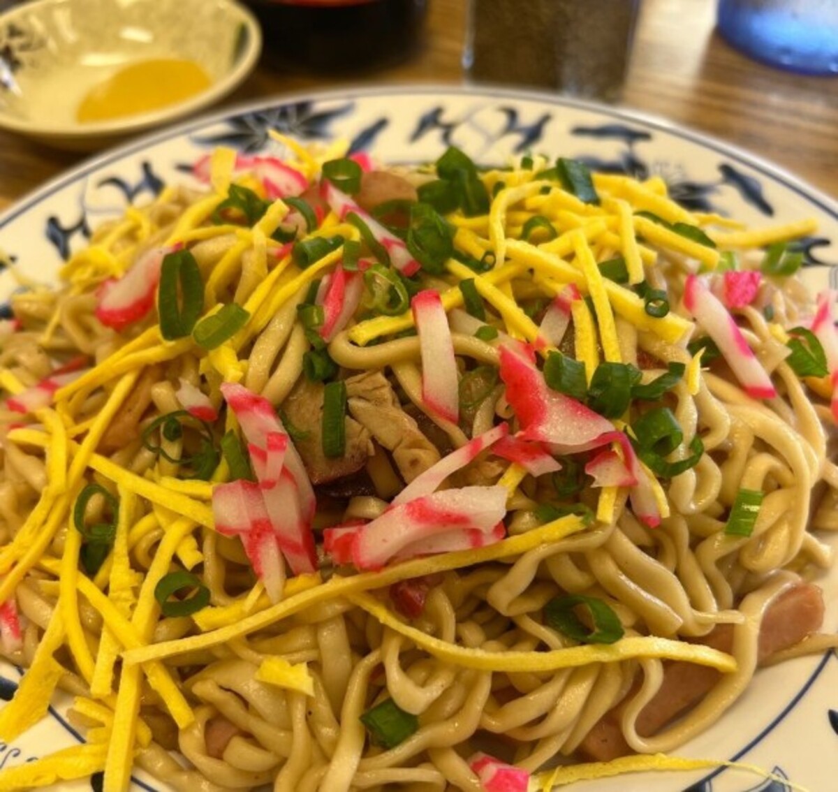 Food at Shige's Saimin Stand located in Wahiawa, HI. 