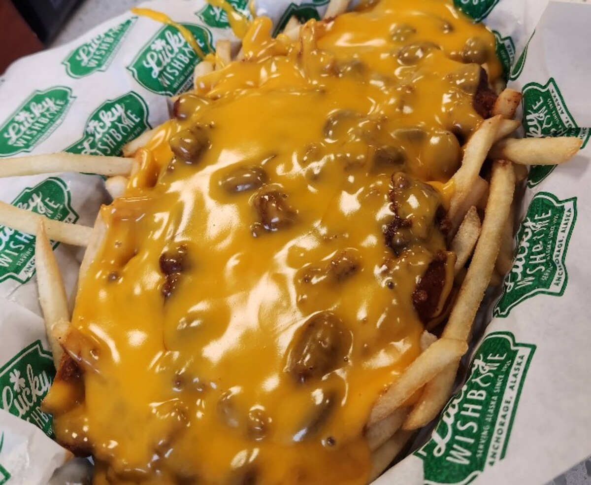 Food at Lucky Wishbone located in Anchorage, AK. 