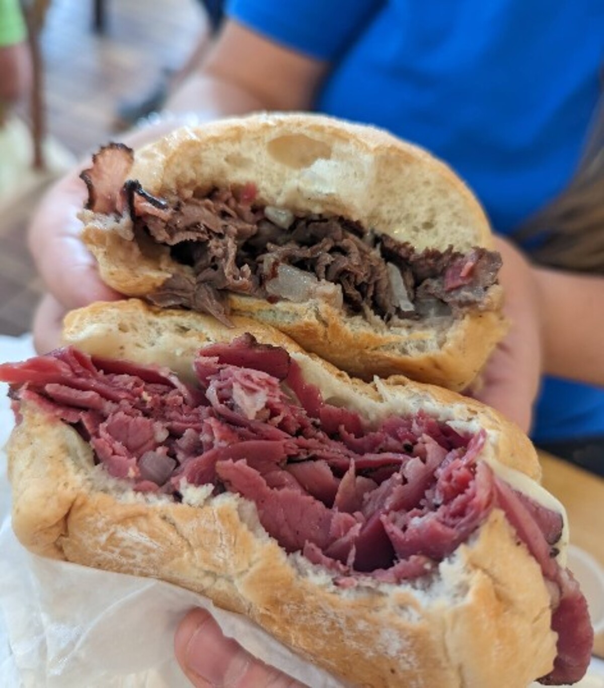 Food at Beefy King located in Orlando, FL. 