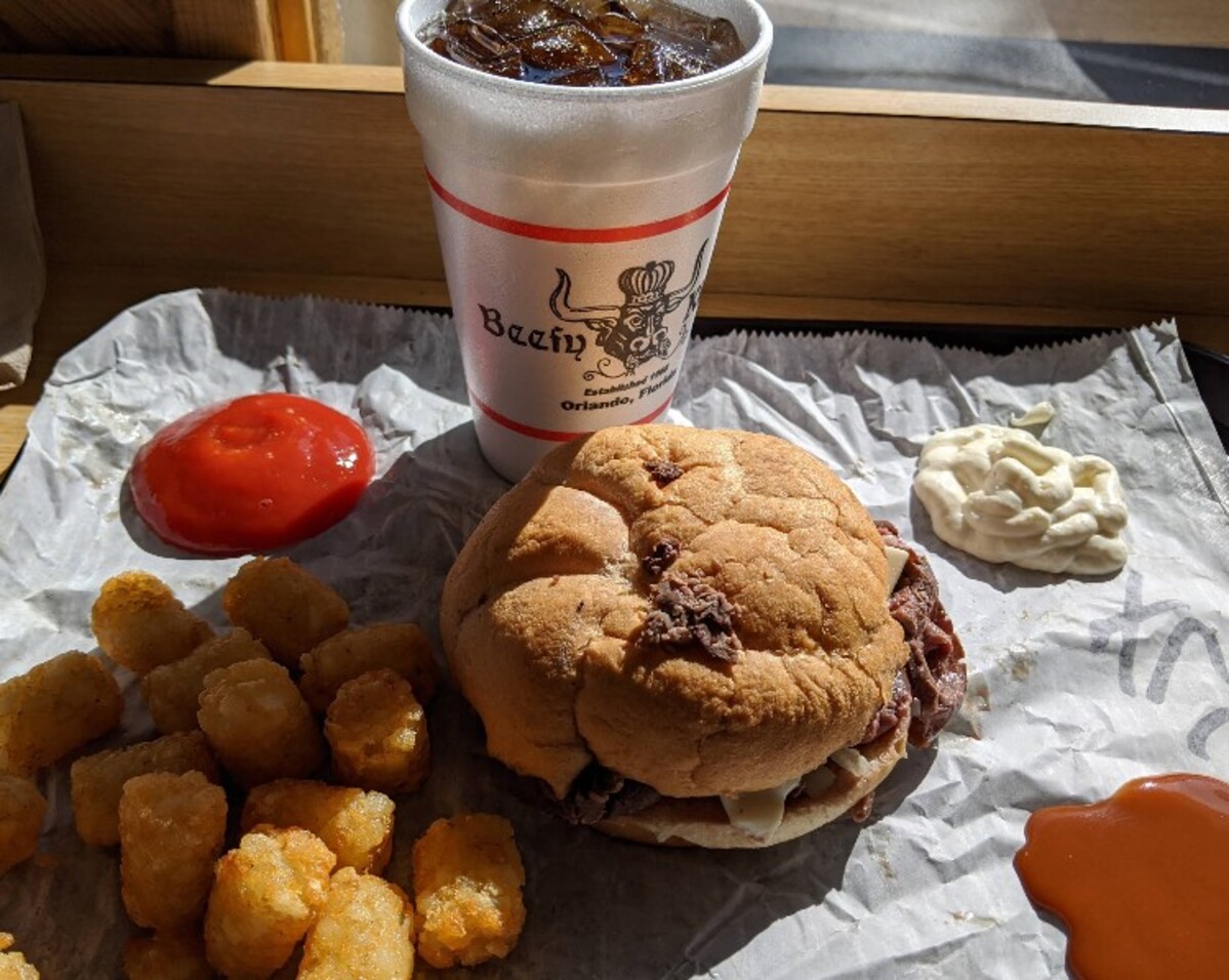 at Beefy King located in Orlando, FL. 