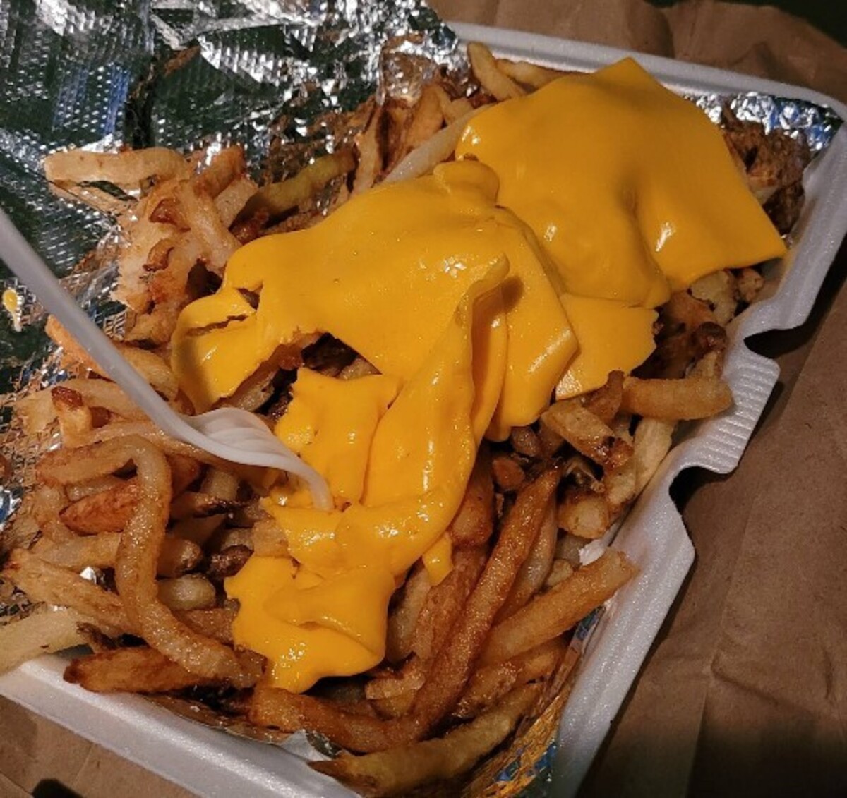 Food at Pat's Drive In located in Tucson, AZ. 