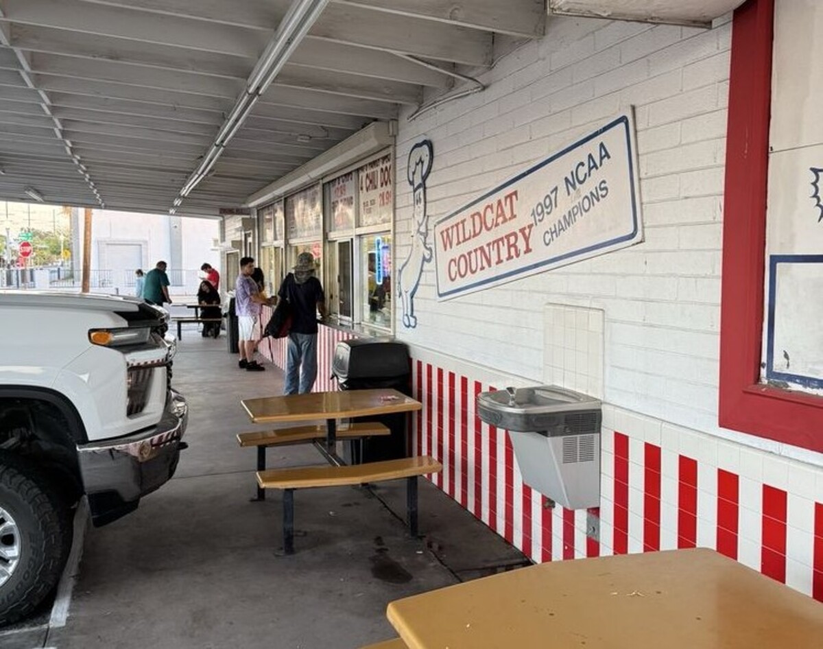 at Pat's Drive In located in Tucson, AZ. 