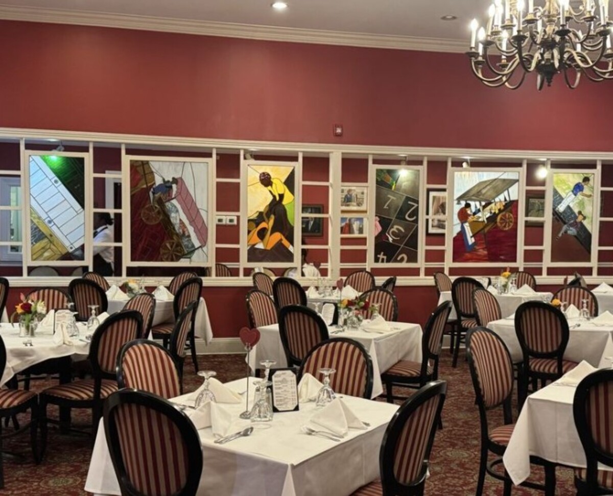 at Dooky Chase Restaurant located in New Orleans LA.